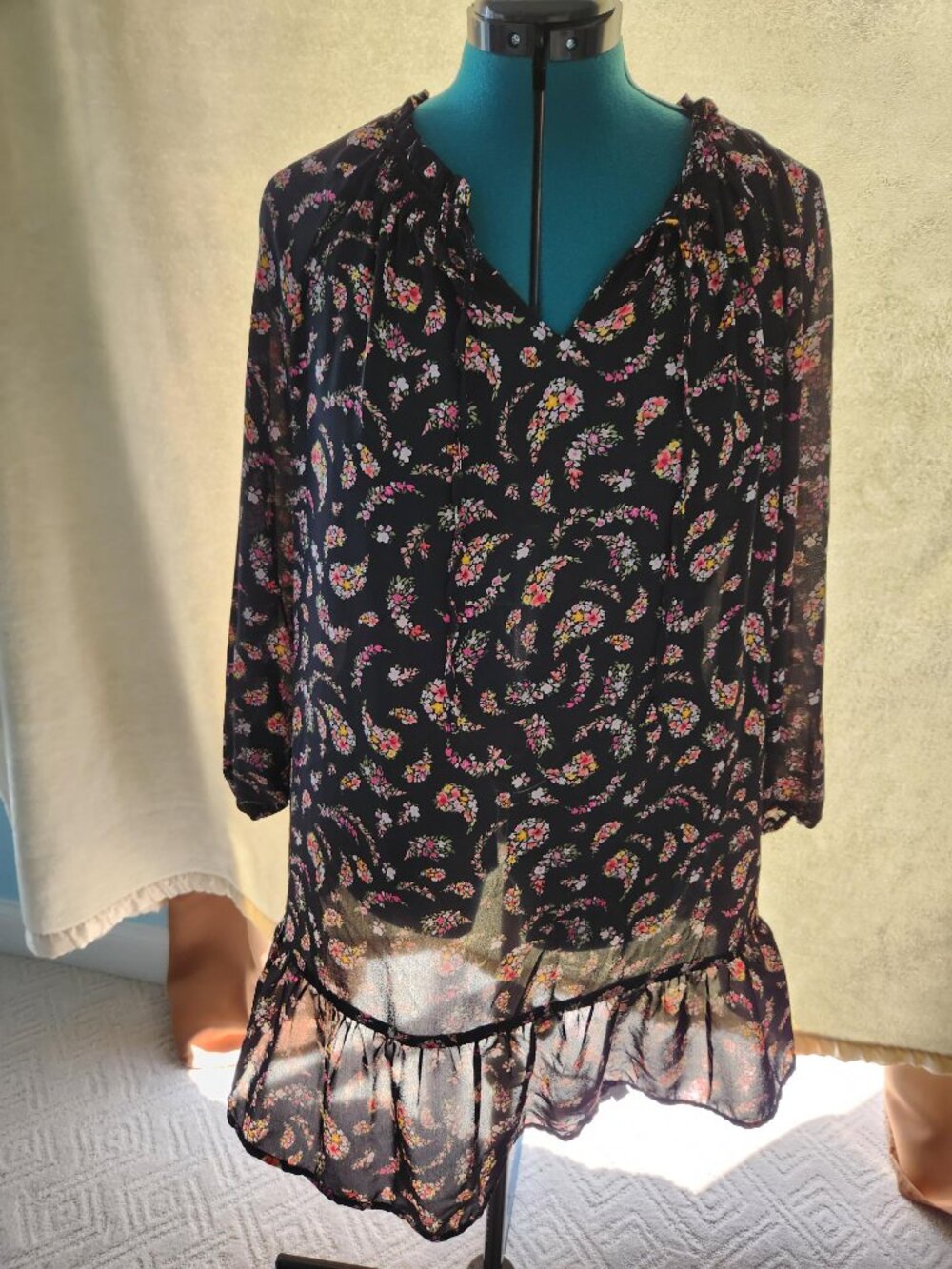 OLD NAVY PAISLEY‎ DRESS L